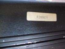 Serial number on case matched to guitar