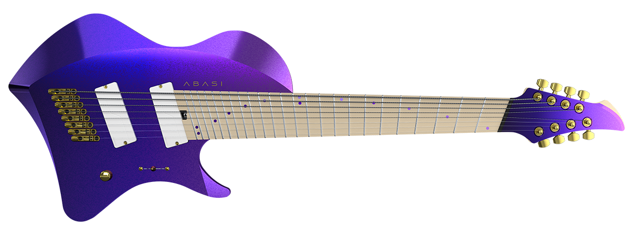 Abasi Guitars: Design refinement, execution + renderings – darren wilson